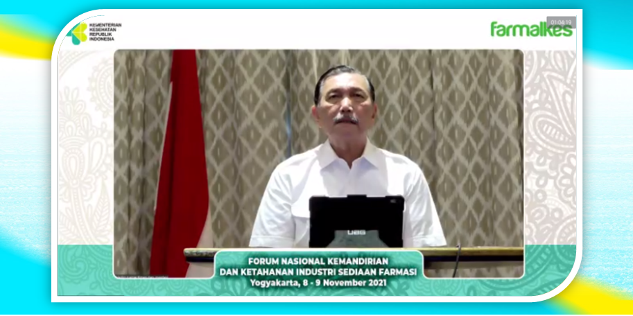 Menko Luhut Binsar Pandjaitan: Jangan Ragu untuk Kemandirian Obat Nasional Menko Luhut Binsar Pandjaitan: Jangan Ragu untuk Kemandirian Obat Nasional